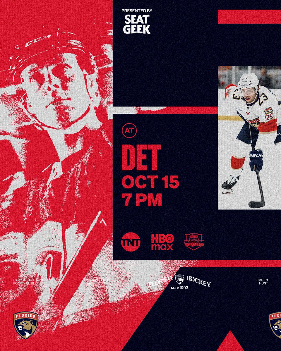 Game day in the Motor City!

#TimeToHunt