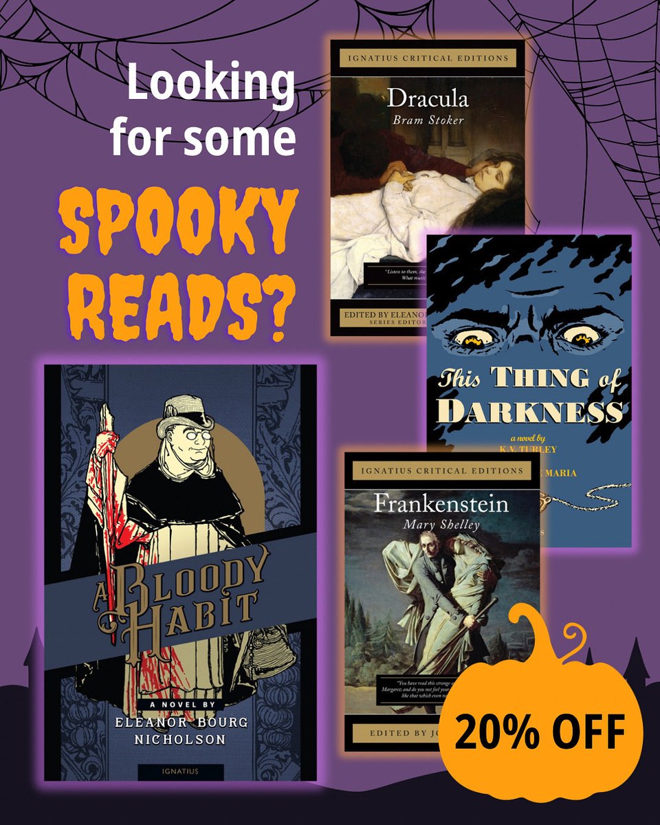 Ignatius Press (@ignatiuspress) on Twitter photo 👀 Looking for the thrills and chills without the ills this autumn? ⬇️ 
🦇 Check out these four titles and use code SPOOKYREADS for 20% off now through October 21! Shop at Ignatiusnovels.com 👀 Looking for the thrills and chills without the ills this autumn? ⬇️ 
🦇 Check out these four titles and use code SPOOKYREADS for 20% off now through October 21! Shop at Ignatiusnovels.com