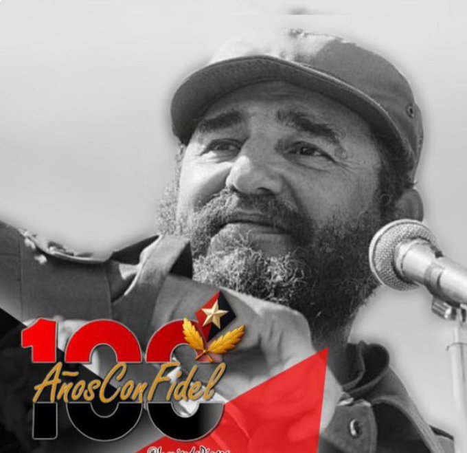 #Fidel es un país, su legado vivirá eternamente en el pueblo de #Cuba y los pueblos del mundo. #100AñosConFidel #CubaEstáFirme