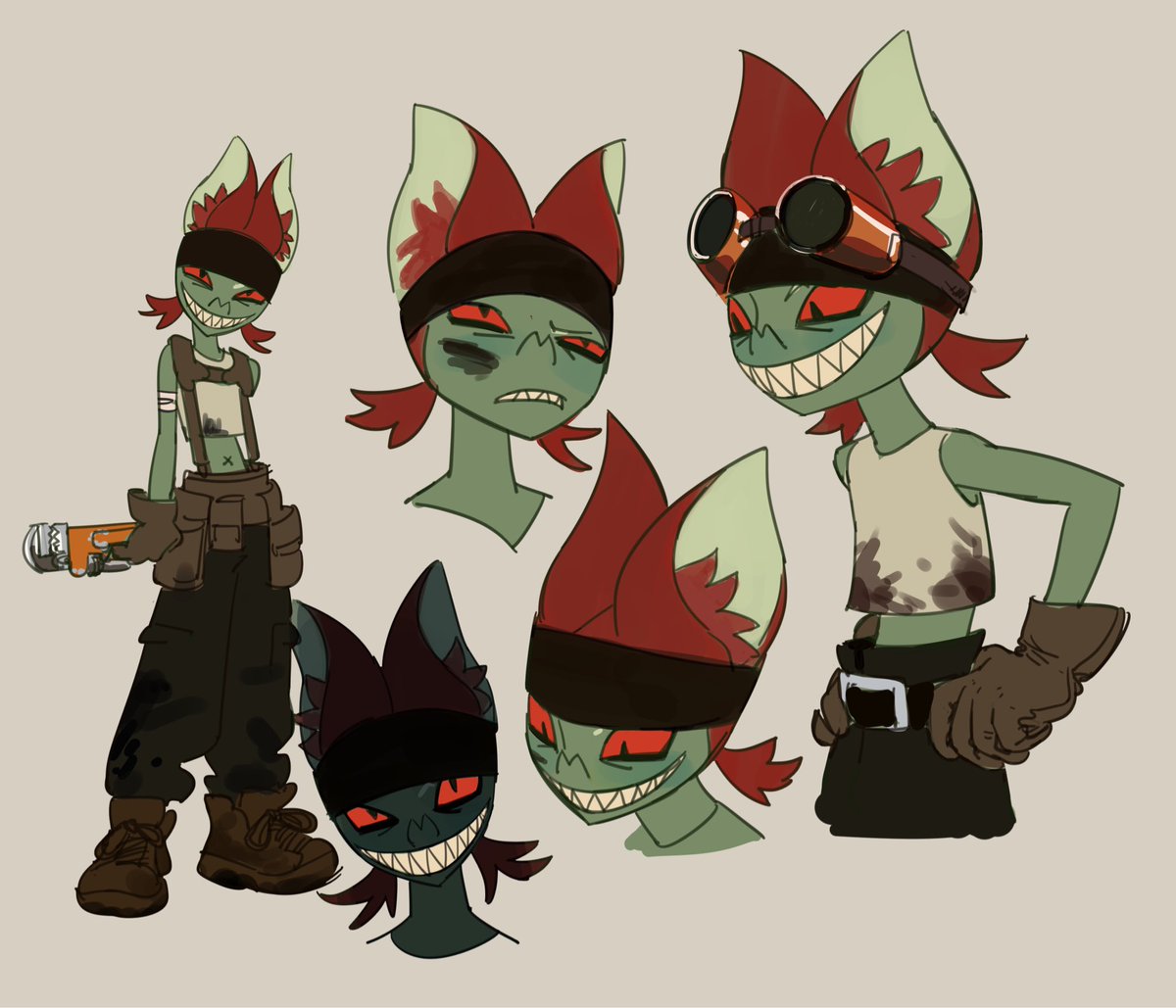 goblin girls #dungeonsanddragons #DnD #ocart