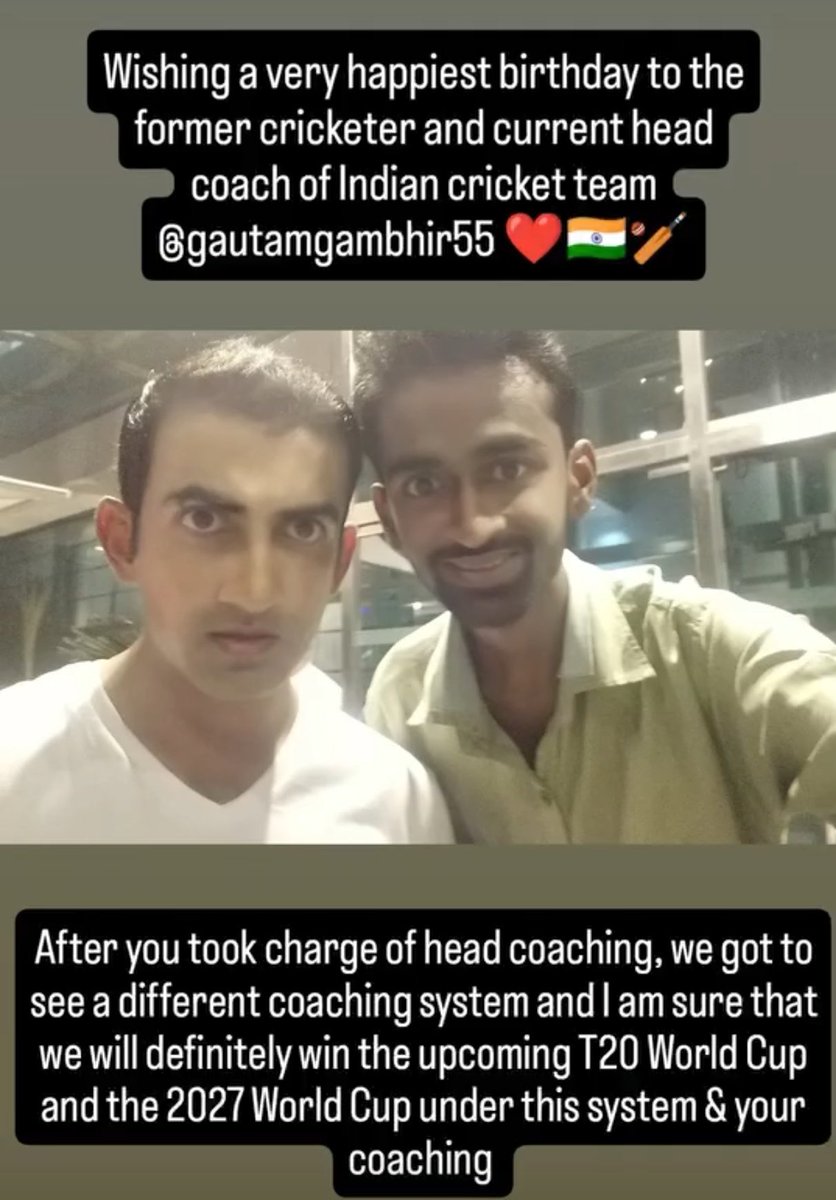Wish you many many happy returns of the day <a href="/GautamGambhir/">Gautam Gambhir</a> ❤️🇮🇳🏏