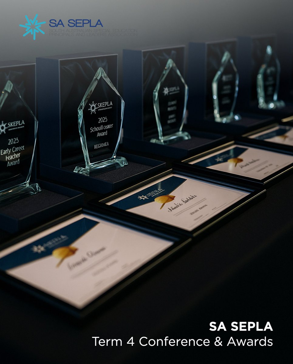 The SA SEPLA Term 4 Conference is nearly here; a day of learning, sharing, and celebration.

📅 14 Nov | 📍 EDC Hindmarsh | 8:00–3:30

Featuring keynote speakers + the 2025 SA SEPLA Awards.

Register by 7 Nov, 3pm: reg.planetreg.au/SaSeplaTerm4