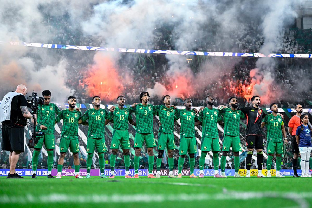 GATE 7 FLIGHT 2026 🇸🇦🇸🇦

الصقر حلّق ، الى المونديال 🦅🇸🇦
مبروك تأهل الأخضر إلى #كأس_العالم_2026 💚

#مع_الأخضر_قدام