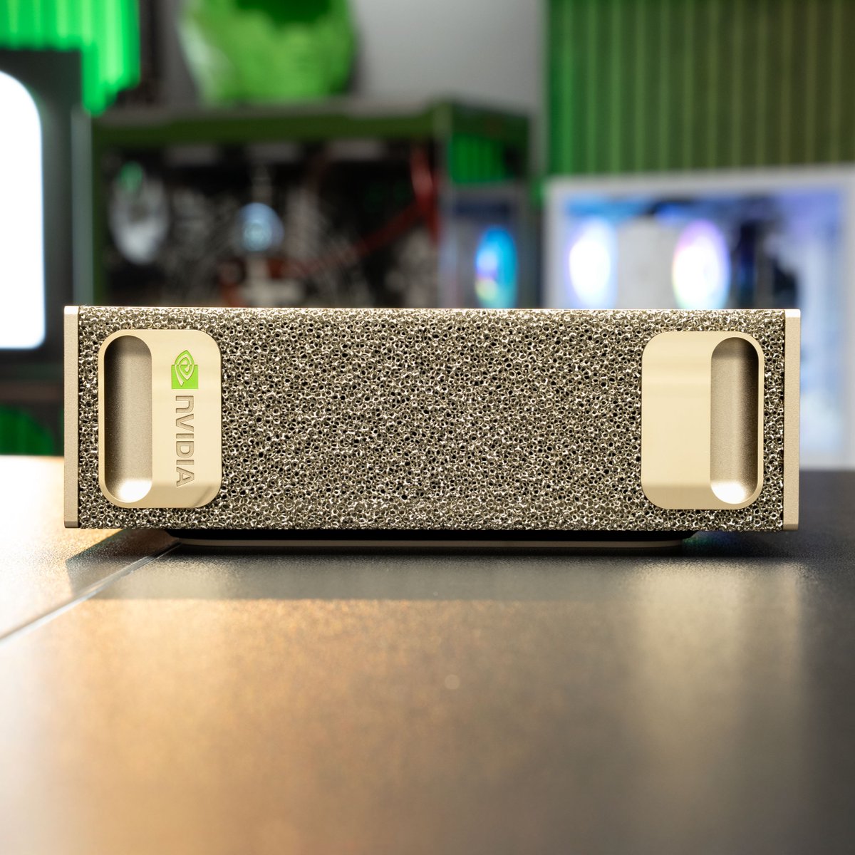 microcenter's tweet photo. Starting tomorrow at 11 AM EST you'll be able to pick up an NVIDIA DGX Spark at your local Micro Center. Learn more at the Santa Clara Micro Center tomorrow at 1 PM PST when we get to interview Micah Guimarin, Chantal D Gama Rose, and Sama Bali from @NVIDIAAI! https://t.co/nHG1v1FhSc