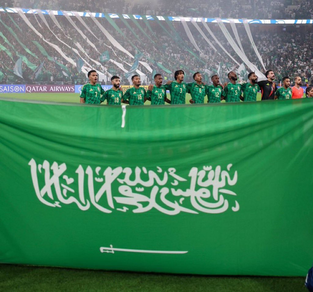 الففففف مبروك التأهل الحمدلله😭 🇸🇦💚💚💚💚💚#السعوديه_العراق