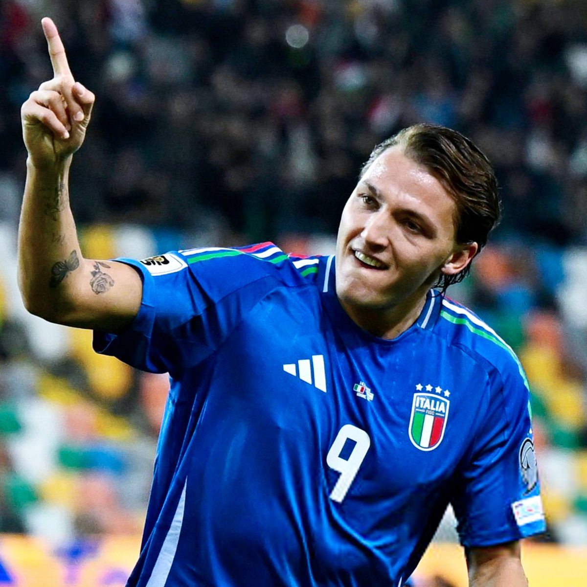 AtaqueFutbolero's tweet photo. 🇮🇹🤯 MATEO RETEGUI le facturó por duplicado a Israel y lleva 9 G+A en los ÚLTIMOS 4 PARTIDOS CON ITALIA. 

Ya superó a Francesco Totti en la tabla de goleadores HISTÓRICOS y está a DOS de Andrea Pirlo. 😮‍💨 https://t.co/OdteQknHRQ