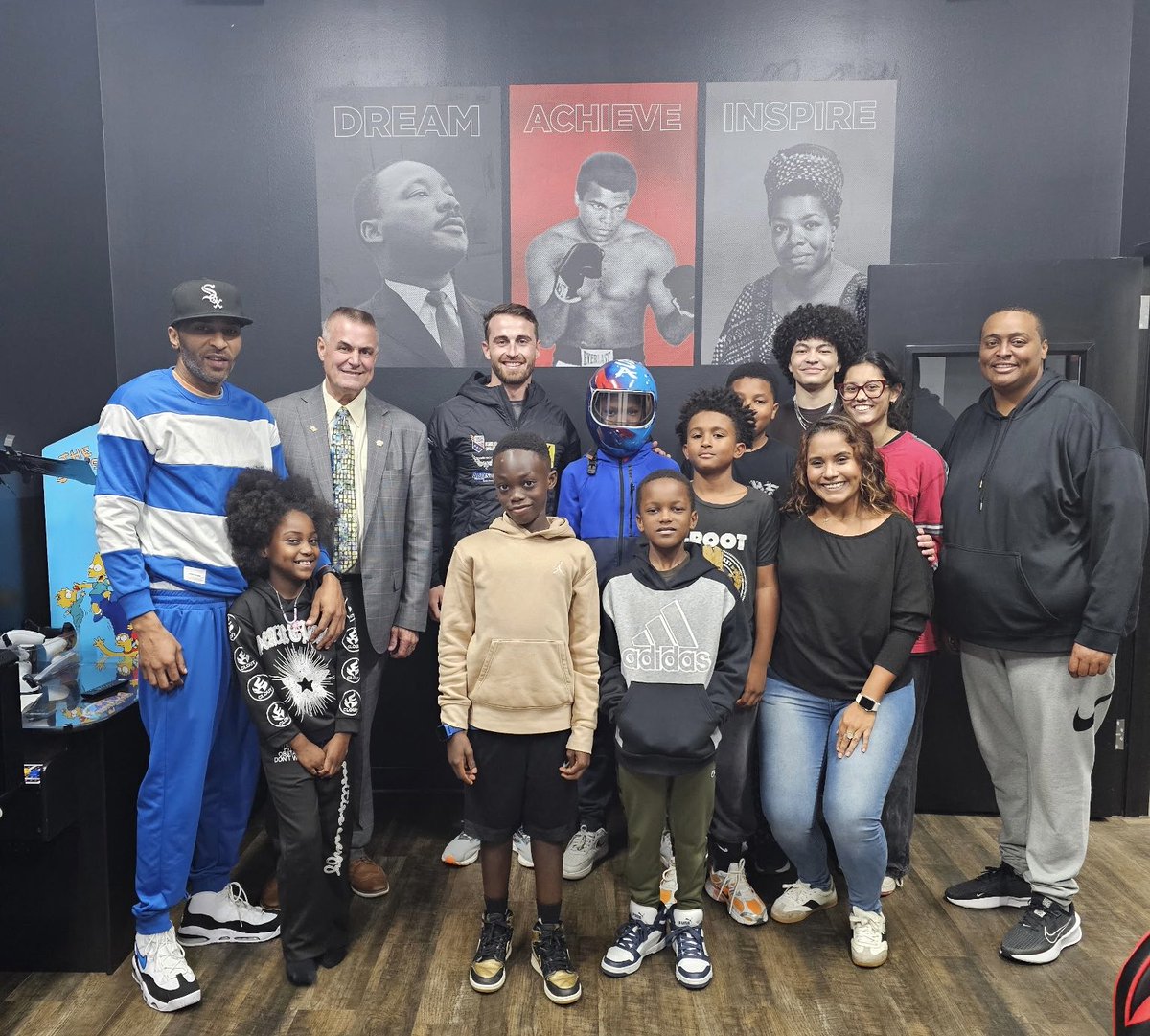 Thank you Nick Tucker for stopping by I Believe in Me INC to share your Olympic aspirations with our students. ￼￼ it is important in life to help everybody find what their passion is and then to encourage them to work hard for it. ￼