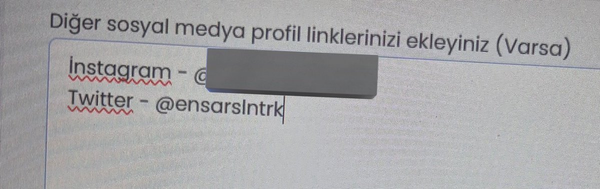 Burs başvurusu yapalım bakalım