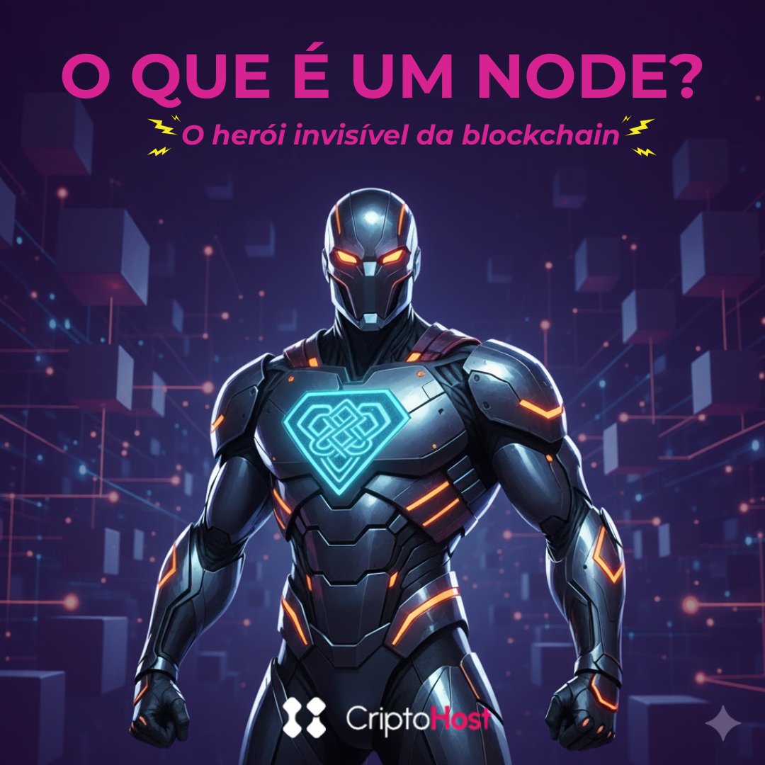 criptohost's tweet image. 🚀 Você já ouviu falar em node no mundo cripto, mas nunca entendeu direito o que é?

👉 Hoje vamos explicar de um jeito simples, direto e até divertido! 🦸‍♂️

#Web3 #Cripto #Nodes

⬇️