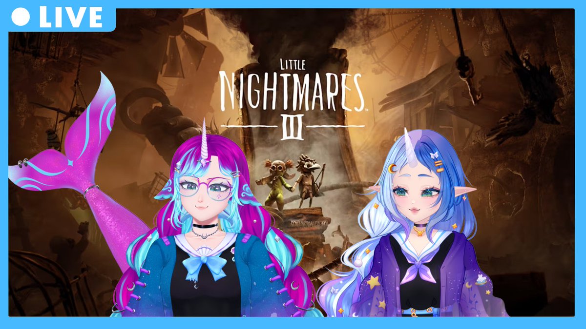 KirinTsukiyomi's tweet image. 🔴 EN STREAM: [ LITTLE NIGHTMARES III ]

  PORFIN LO TENEMOS AQUI!

Hagamos de este stream una pesadilla al lado de @YuzuyeCh  

✦・ twitch.tv/kirintsukiyomi

#Vtuber #VtuberES