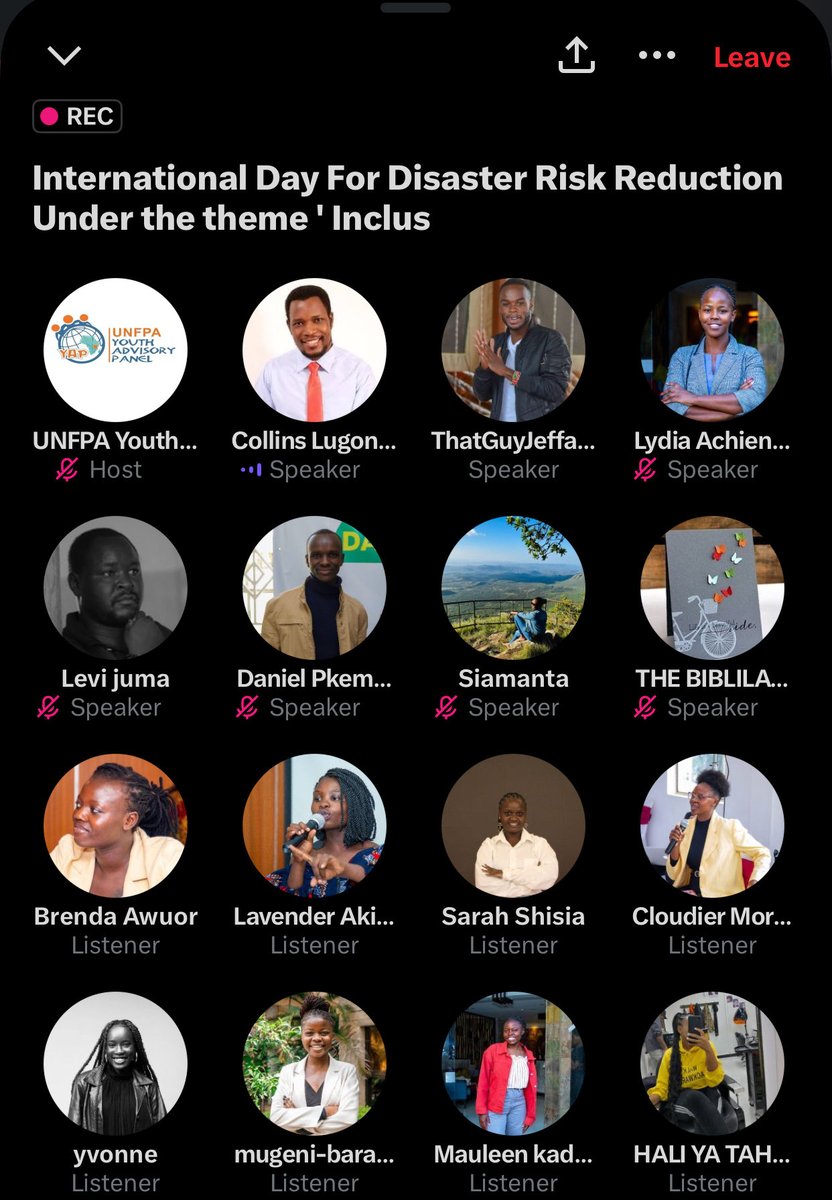 Brenda Awuor (@brendaawuor113) on Twitter photo Every year on October 13th, the world pauses to reflect on how we can better protect lives and communities from disasters and this yearβs call is clear: resilience must include everyone. #UNFPAYAPtotheworld
#Panelunfpa
#PromotingDRR <a href="/UNFPAKen/">UNFPA in Kenya</a> <a href="/PanelUnfpa/">UNFPA Youth Advisory Panel</a> Every year on October 13th, the world pauses to reflect on how we can better protect lives and communities from disasters and this yearβs call is clear: resilience must include everyone. #UNFPAYAPtotheworld
#Panelunfpa
#PromotingDRR <a href="/UNFPAKen/">UNFPA in Kenya</a> <a href="/PanelUnfpa/">UNFPA Youth Advisory Panel</a>
