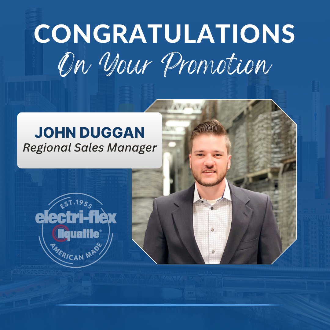 🙌🏼 Join us in congratulating John Duggan, our newest Regional Sales Manager! 
We’re excited to see John continue to grow and lead as he takes on additional territory coverage. hubs.li/Q03Nw9mS0