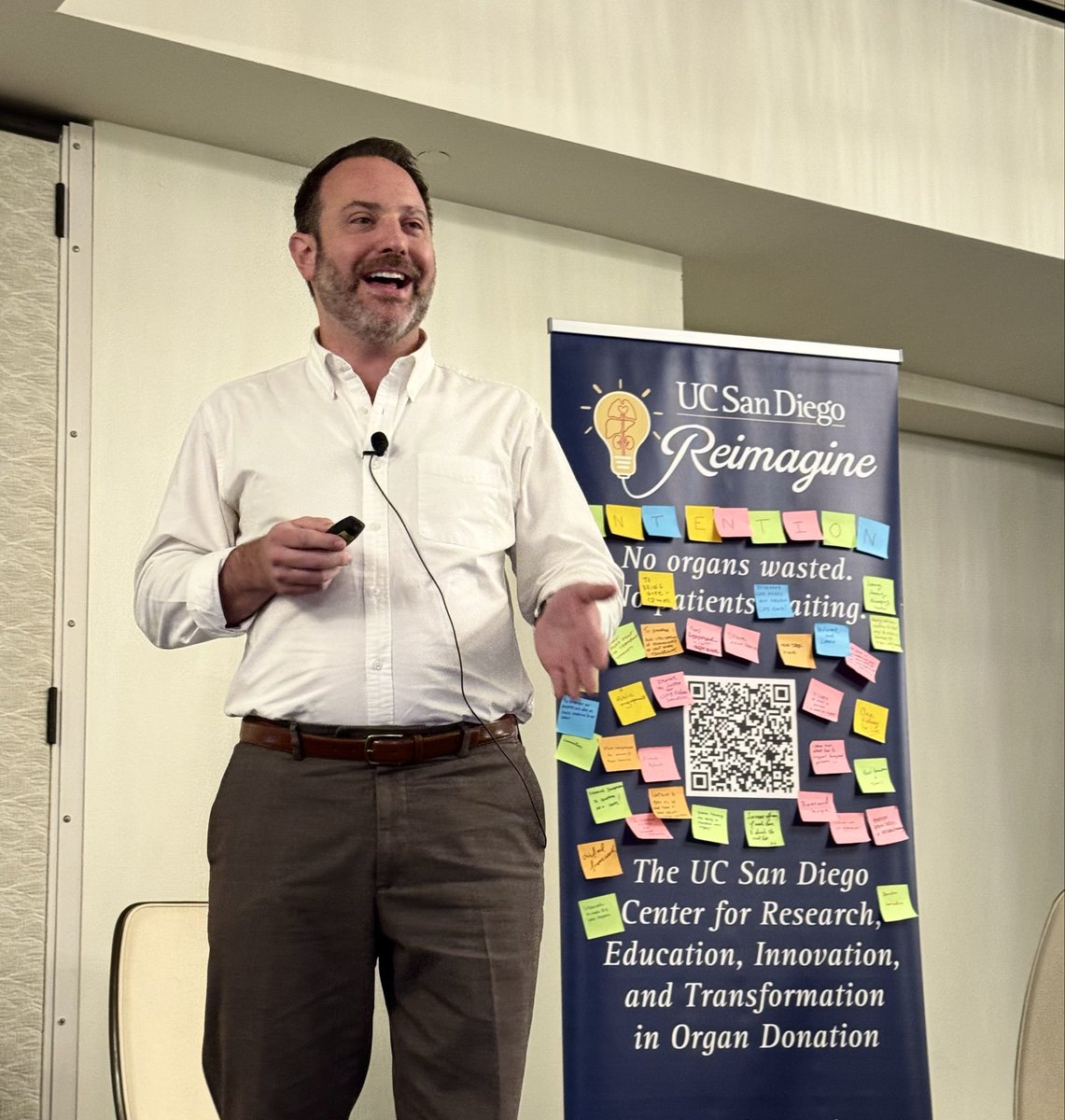 Transplant Surgeon <a href="/stevewisel/">Steve Wisel</a> from <a href="/DeptSurgeryCS/">Department of Surgery at Cedars-Sinai</a> speaks about leveraging technologies to predict and increase organ donation. #REIMAGINE2025 <a href="/UCSDReimagine/">REIMAGINE Center</a> #organdonation #transplant