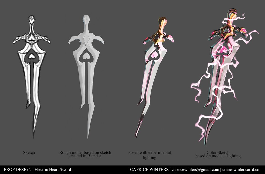 Hey #PortfolioDay! I do 2D/3D concept work and have exp in environment/bg, prop and character design and paint✨

Currently looking for work in games/animation, comics or TTRPG. #dndart #b3d
✉️: capricewinters@gmail.com
🌐: craneswinter.carrd.co