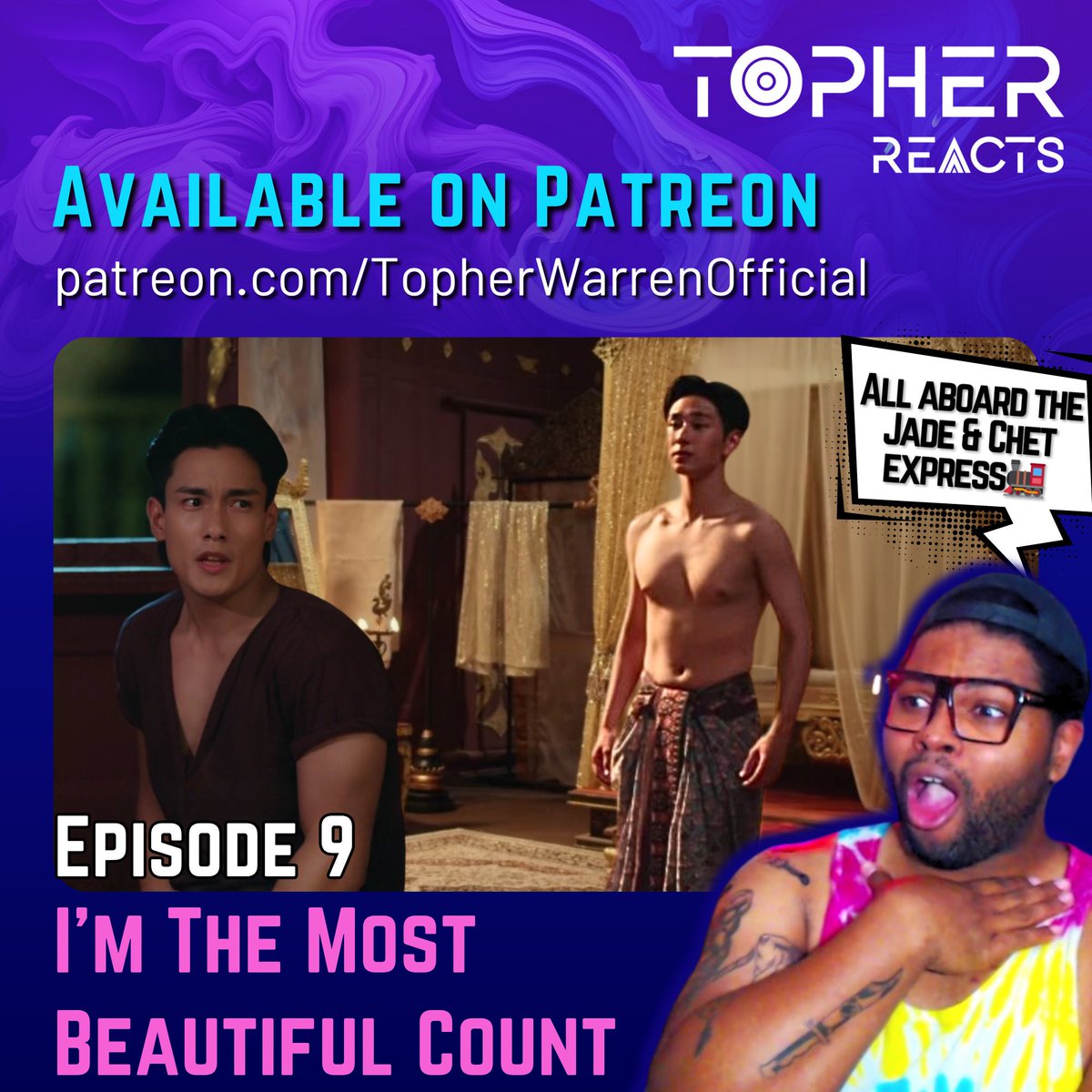 TopherReacts's tweet photo. Now available on Patreon:
#TheStoryofBihyungEp1
#TheStoryofBihyungEp2
#MySecretVampireEp1
#MySecretVampireEp2
#TheMostBeautifulCountEP9
#BonAppetitYourMajestyEp2
Watch with me: https://t.co/9yBqiN9ES0
#TheStoryofBihyung #MySecretVampire #BonAppetitYourMajesty #BL #KDrama https://t.co/sZtZHWY2SD
