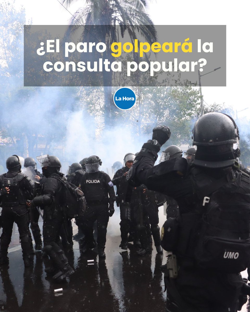 Este 14 de octubre de 2025 se cumplen 23 días de protesta por la eliminación del subsidio al diésel. La consulta popular está más cerca 🗳️. Especialistas políticos dicen que se trata de una votación clave para un mandatario. ¿Será una prueba de fuego para Daniel Noboa? 👉