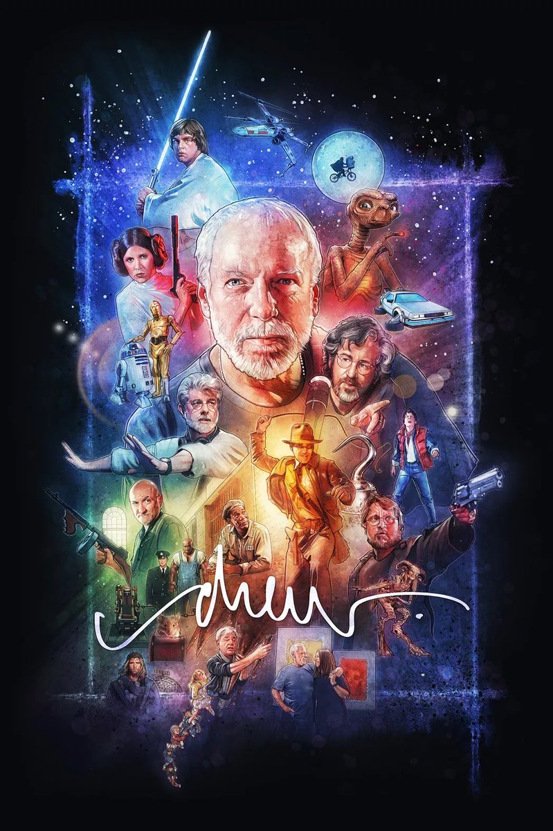 Drew Struzan will forever be a Star Wars legend. His posters of the prequel trilogy adorned our rooms growing up. Something about his posters just perfectly captured the magic of the films they were based on, whether that be Harry Potter, Back to the Future, Indiana Jones, The