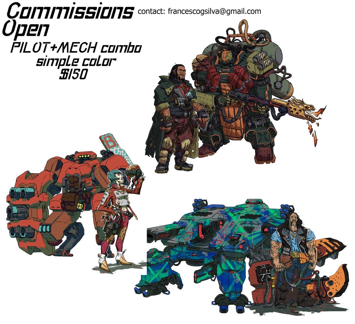 Francesco Silva - COMMISSIONS OPEN tweet media