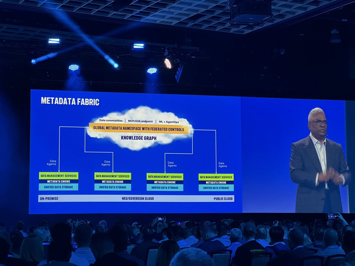 jabenedicic's tweet photo. Someone in Marketing is missing an S!! “on-premise” :-/ #NetAppINSIGHT #TFDx https://t.co/vkJPqEvwtt