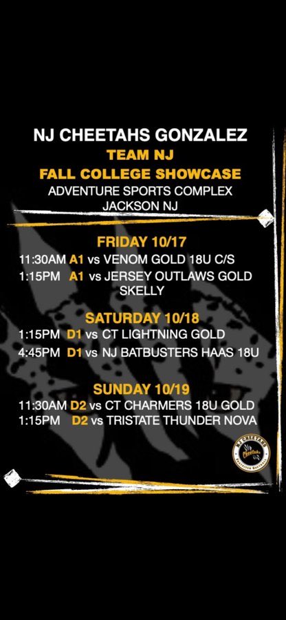 Tearamirez13's tweet photo. Come watch my team and I compete this weekend at Team NJ !!!!@NJCheetahsGonz https://t.co/iBsCjmRCwY
