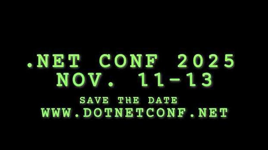 ddskier's tweet image. 📣 .NET Conf is on its way!! 🎉
Celebrate and learn about what you can do with .NET 10 at the biggest .NET virtual event in the world!
November 11-13 〰️ Save the date
hubs.li/Q03Np1G60
#dotNETConf