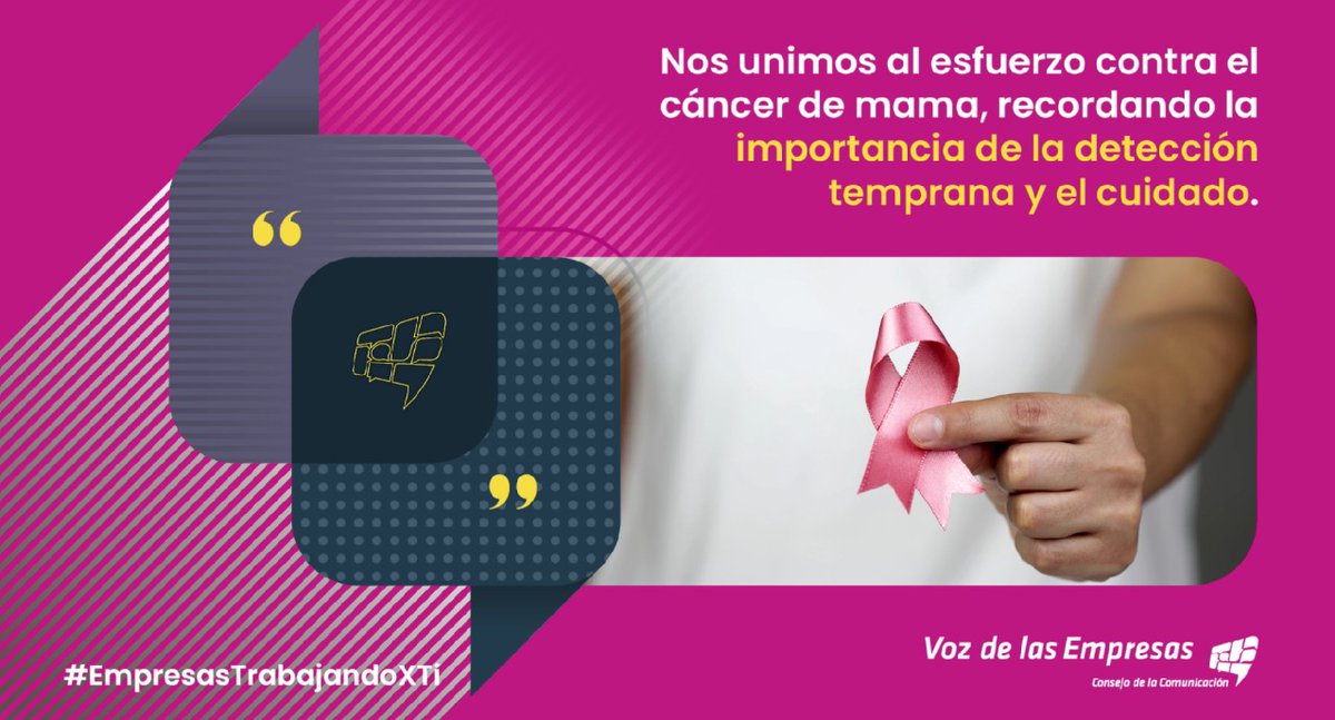 En <a href="/MARES_CI/">MARES CI</a>  todo octubre es mes de prevención y atención del cáncer de
mama, #EmpresasTrabajandoXTi