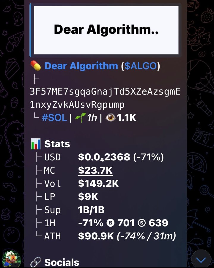 MFiexpert's tweet image. Entry CA>
3F57ME7sgqaGnajTd5XZeAzsgmE1nxyZvkAUsvRgpump
#solana #memecoin #cryptotrading #DonBelle #bitcoin #USA #Australiatrader #LoveIslandUK