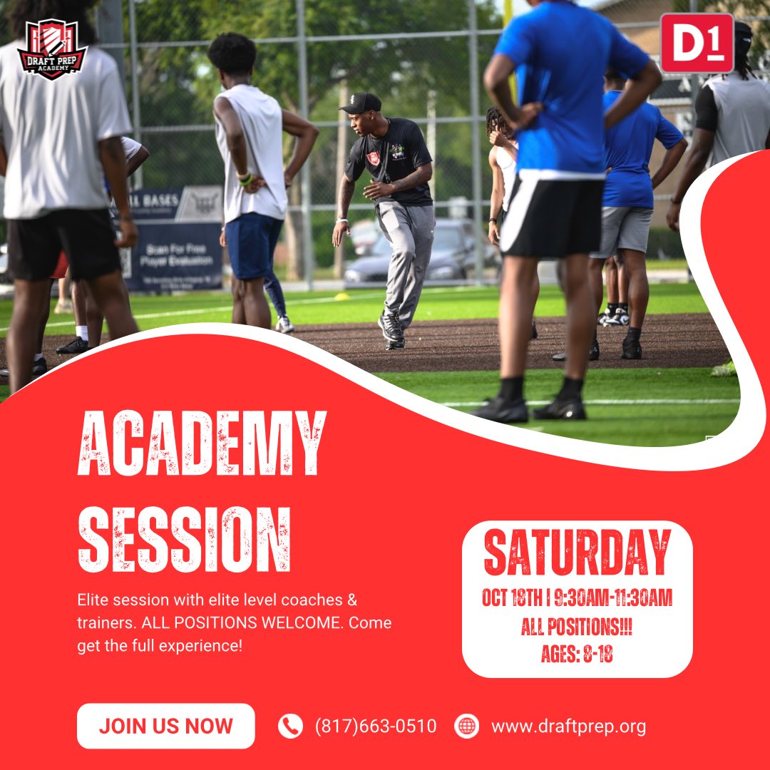 thestreetcoach_'s tweet image. Come out and get better with @draftprep !!! 

Look forward to seeing you there! 

🔗: draftprep.org/new-page

#DraftPrep #D1 #TheAcademy