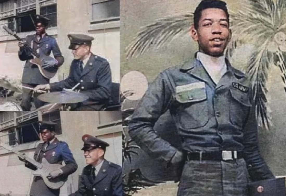 Before rising to fame, Jimi Hendrix served as a paratrooper in the U.S. Army’s 101st Airborne Division. His military career was cut short after about two years when he was discharged due to an ankle injury.