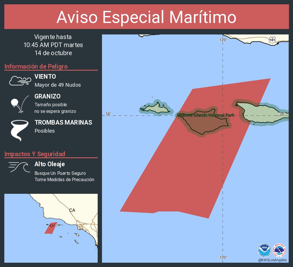 NWS Los Angeles tweet media