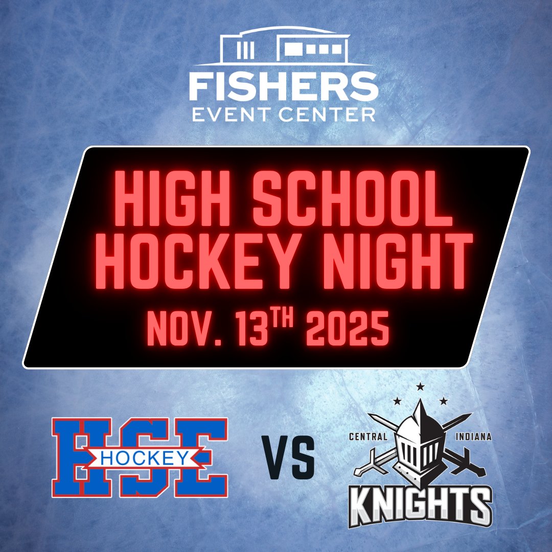 🎟️ On sale now! High School Hockey Night: HSE vs. CIK on November 13! Tickets at fisherseventcenter.com/events-tickets/
