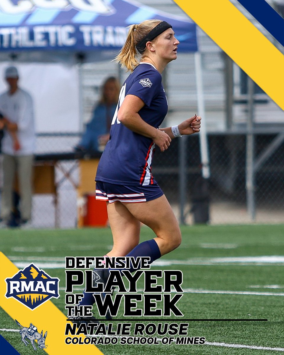 RMAC_SPORTS's tweet image. 𝙍𝙈𝘼𝘾 𝘿𝙚𝙛𝙚𝙣𝙨𝙞𝙫𝙚 𝙋𝙡𝙖𝙮𝙚𝙧 𝙤𝙛 𝙩𝙝𝙚 𝙒𝙚𝙚𝙠⚽️
Natalie Rouse, Colorado School of Mines
🗞️: shorturl.at/lhf5O
#EverythingElevated | #HelluvaEngineer