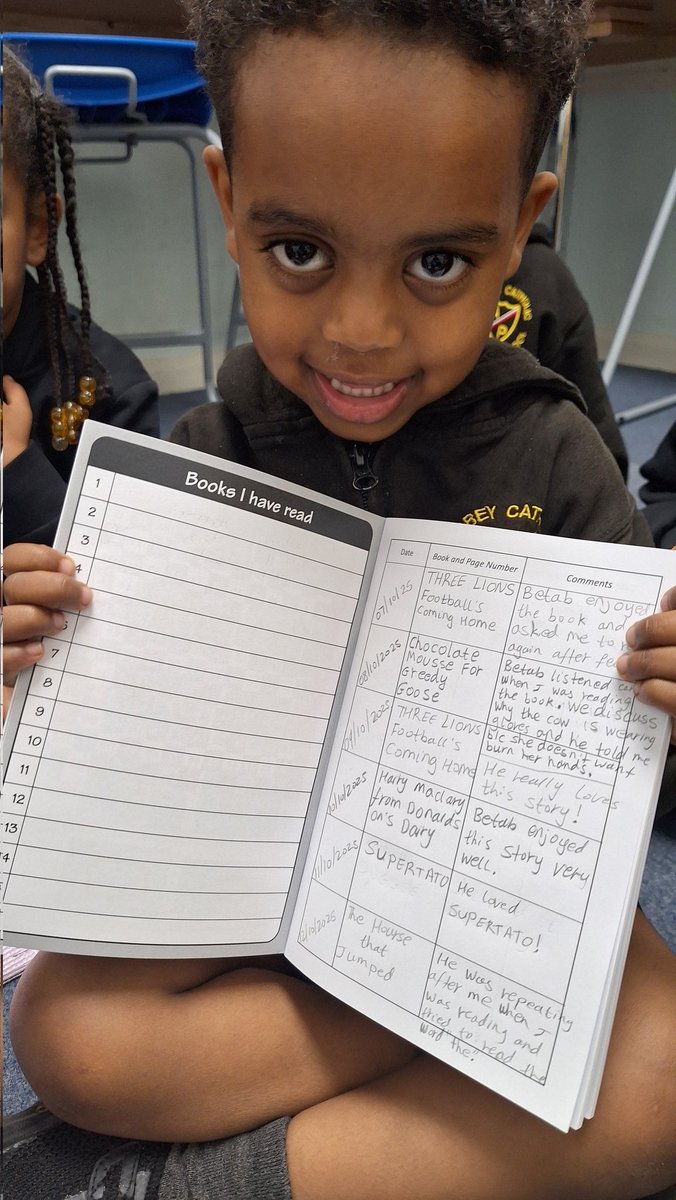 AbbeyPrimary's tweet image. Mrs E was super impressed to see that all the children in this #Rec #Phonics group have been enjoying lots of stories at home. Thank you, parents, for taking the time to fill in the new #reading records every day. It was lovely talking to this group about all these books! 🌟📚🤗