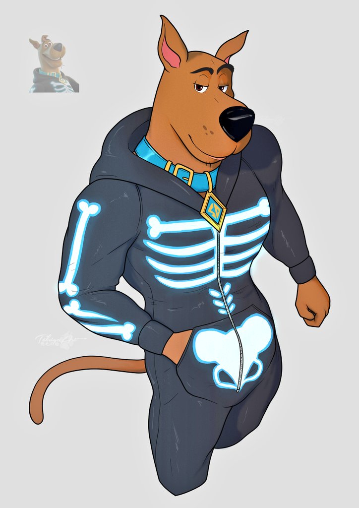 Small doodle of Scooby-Doo from the new Fortnite season ^^