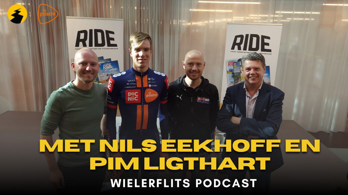 PODCAST | Beluister hier de speciale WielerFlits Podcast met Nils Eekhoff en Pim Ligthart

wielerflits.nl/nieuws/beluist…

🇳🇱🎙️#wielrennen #koers #cycling #NIBCTourofHolland <a href="/Horssels/">Maxim Horssels</a> <a href="/raykerckhoffs/">Raymond Kerckhoffs</a>