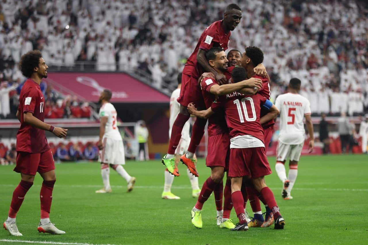 تشكيل قطر أمام الإمارات- برق الإمارات