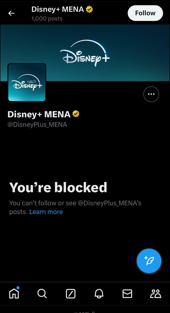 syd7350801's tweet photo. @Sharifah_A1356 @DisneyPlus_MENA @DisneyPlus_MENA 
@DPlusMENA_Help 
ومكتوب نرضي جميع الأذواق 

قلت راي وذوقي تمت قمعي  

استياء من ترجمتهم السيئة وهم قاموا بحظري

نرضي جميع الأذواق هذه اكبر كذبة مثل كذبة الثلاث اشهر 

ارضاء ذوق واحد فقط https://t.co/oWO9s55mhn