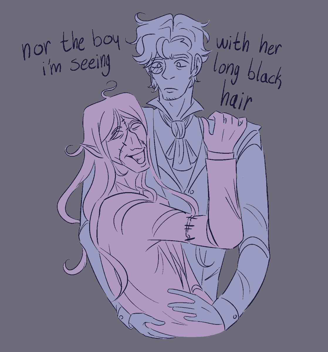 it's not the formless being, nor the cry in the air. #orphtonio #antoniopaganini #orpheusdeross #identityv