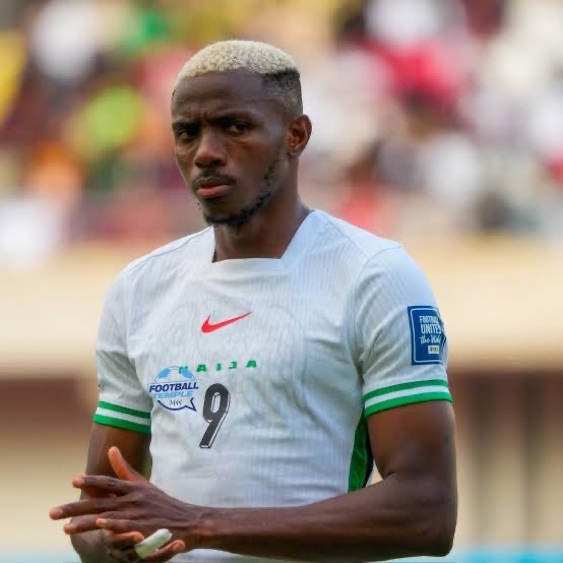 verondaval's tweet photo. And the super eagles are flying again in uyo.  OSHIMEN 🔥🔥🔥 https://t.co/dcvS3BMmmz