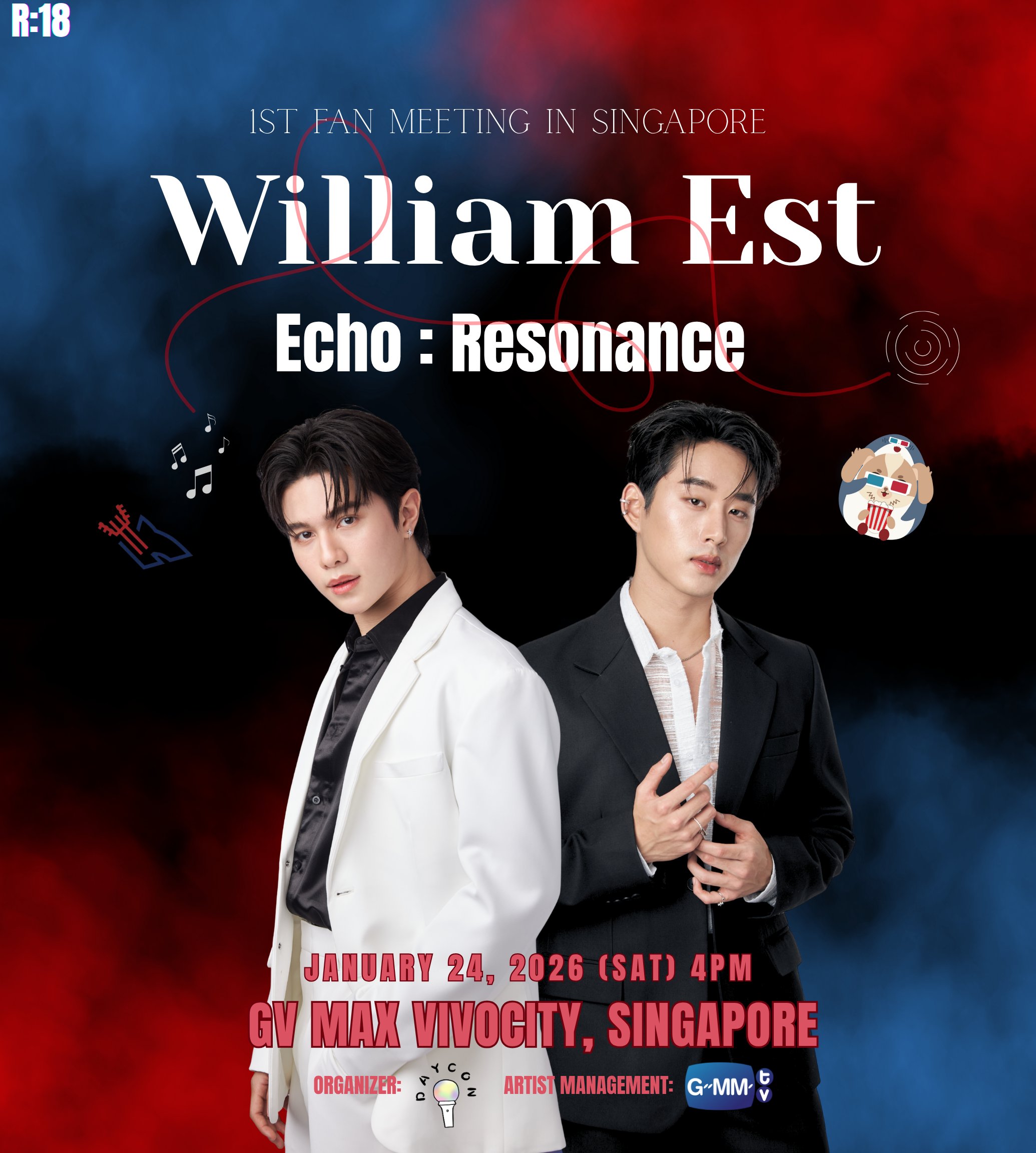 📍 WILLIAMEST FAN MEETING “ECHO RESONANCE” IN SINGAPORE