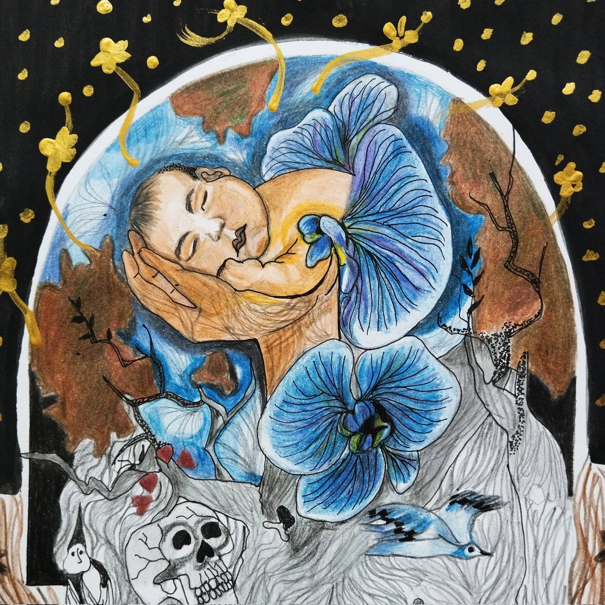 <a href="/AshFacePlant/">Ash</a> Discovery of Life tells of a time when everything was created, bloomed before dying, and was recreated again and again.
1/1 art
50 $xtz
objkt.com/tokens/hicetnu…
#TEZOSTUESDAY #graintez 
<a href="/AgustiniTandean/">Agustini Tandean</a> <a href="/paintbyjoce/">Jocelyn Feodora</a> <a href="/Aabii1986/">Avideh</a>