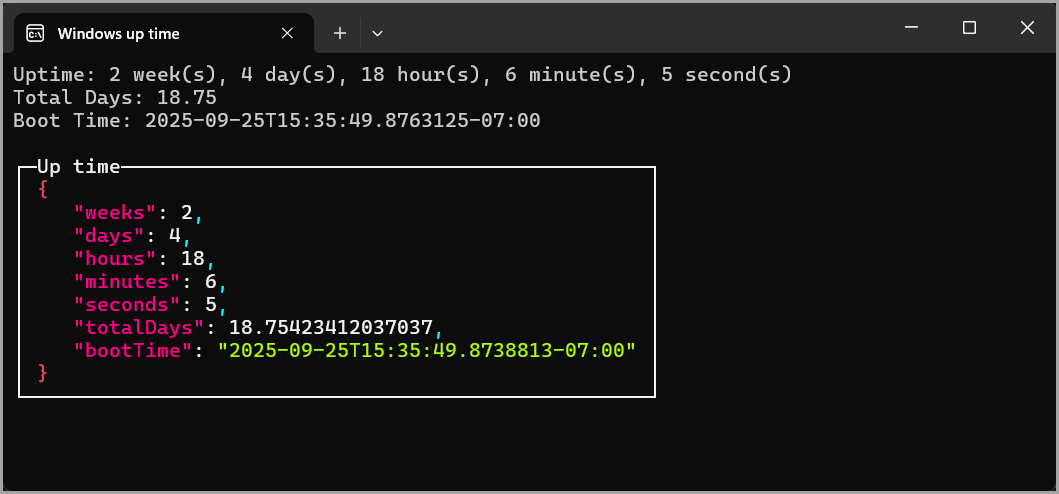 KarenPayneMVP's tweet image. C# Get Windows UpTime

github.com/karenpayneoreg…