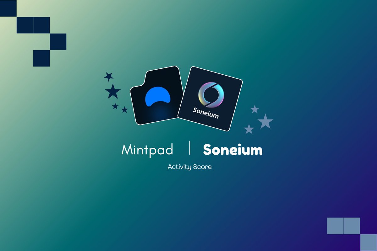 Gsoneium <a href="/soneium/">Soneium 💿</a> fam! Ready to grow your Activity Score?

With Mintpad it’s simple:
 ✅ Free Mint the Minty NFT
minty-on-soneium.mintpad.me
 ✅ Launch a single edition NFT on Soneium
mintpad.co/app/soneium/

Boost your Activity Score while collecting &amp; creating!
 Join in: