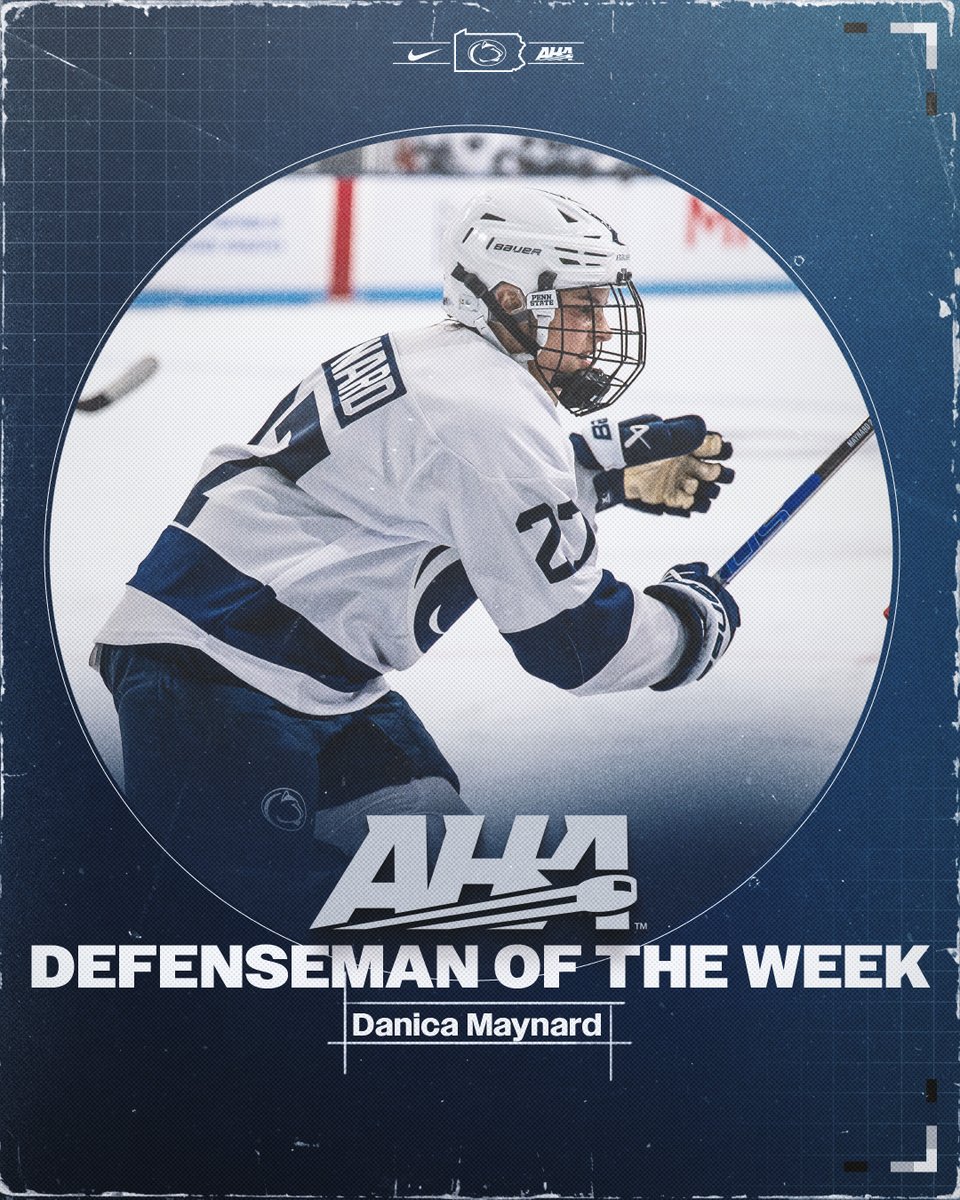 After two career weekends for the rookies, they've each been named for AHA weekly awards!

🔗gopsu.us/3W5jplC

#WeAre #HockeyValley
