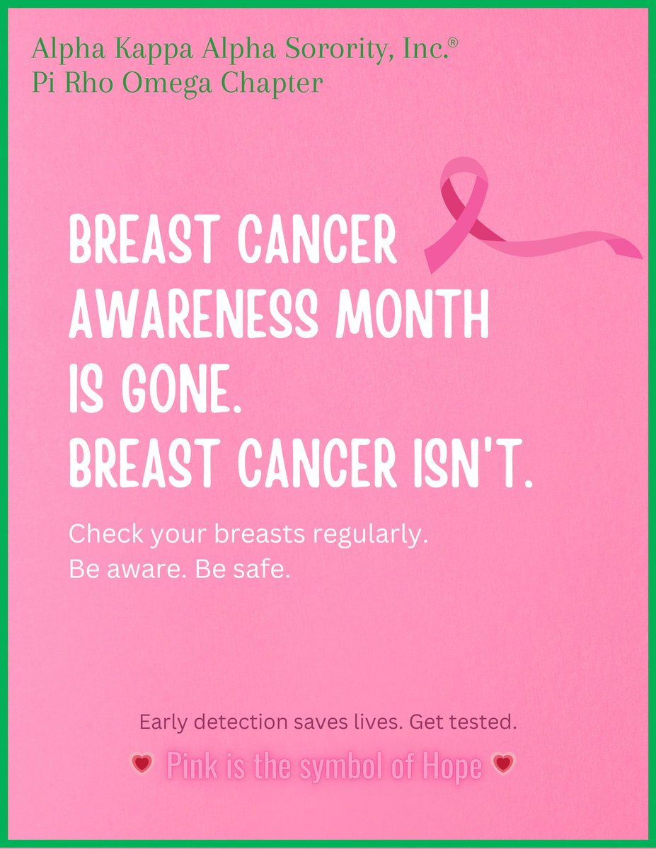 Alpha Kappa Alpha Sorority, Inc.®, Pi Rho Omega tweet media