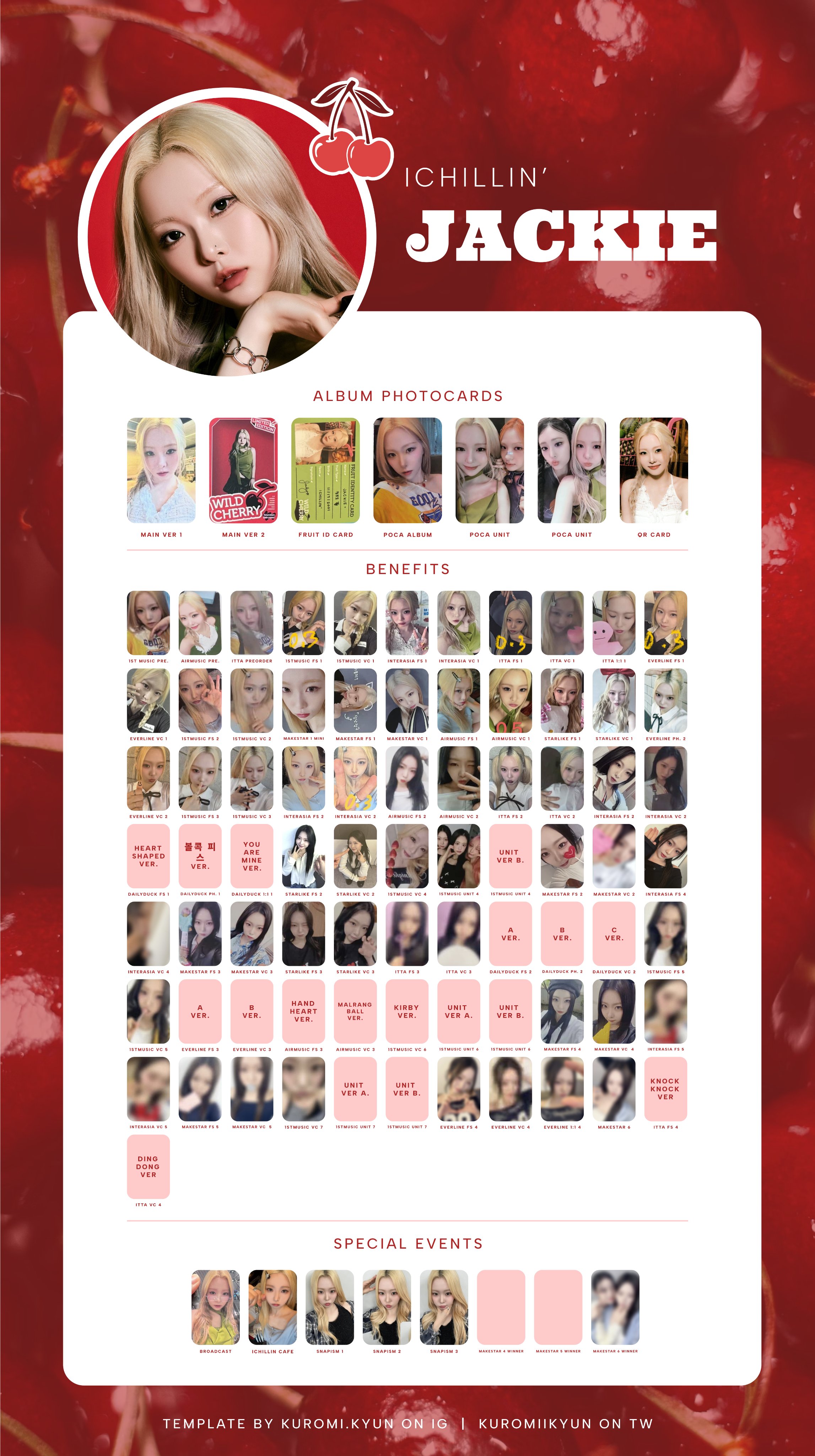 ICHILLIN アイチリン ジェキ メッセージカード 🌻 on X: 