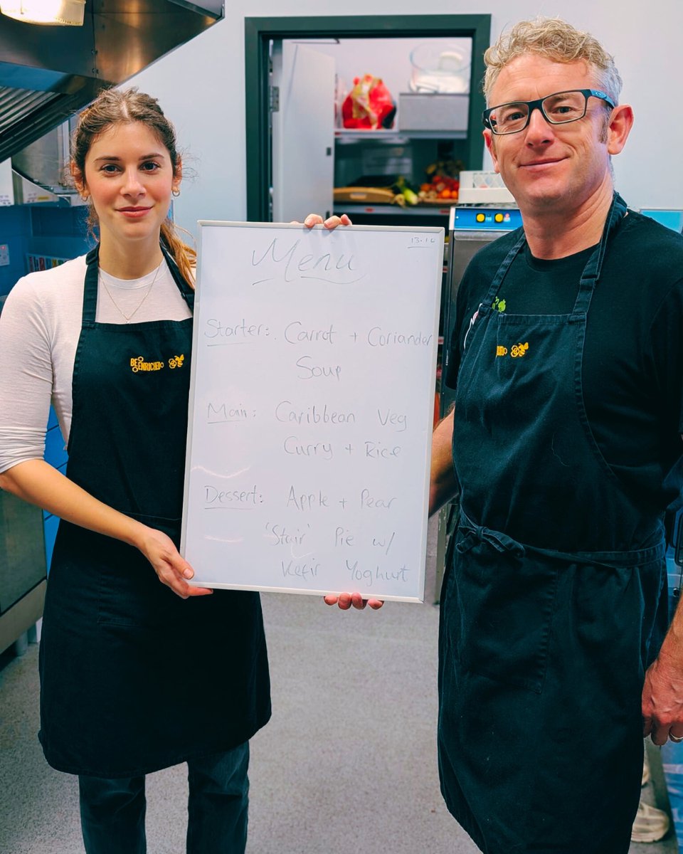 be_enriched's tweet photo. A huge thank you to Tom, our brilliant Canteen Lead, and all the incredible volunteers who bring joy, creativity and care into the kitchen every single week. π±
π Support our work and help us keep our Canteens Open! https://t.co/383UKViD9S
#CastleCanteen #BeEnriched https://t.co/cpb45dRdco