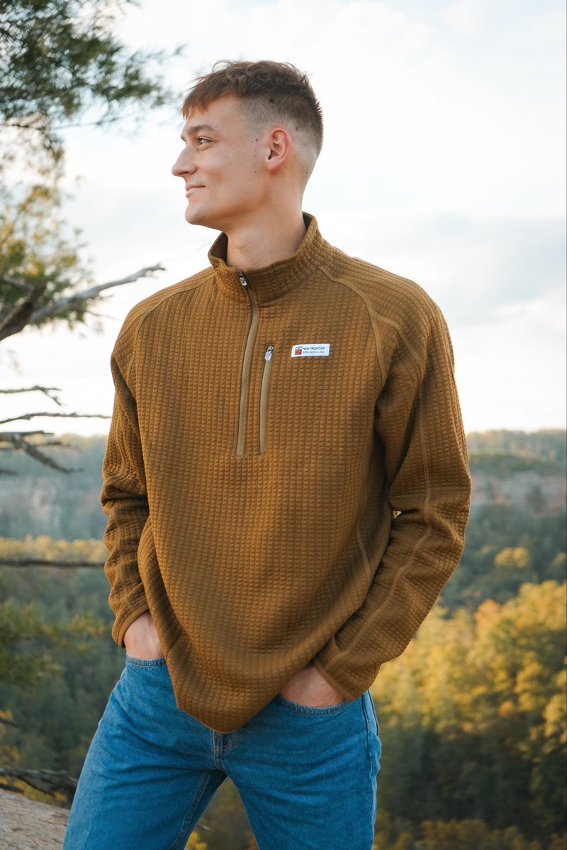 NewFrontierShop's tweet image. NEW Yellowstone Waffle Pullovers are here &amp;amp; ready for all your Autumn adventures! 🧇🧶 #appalachia #outdoorstyle #ky