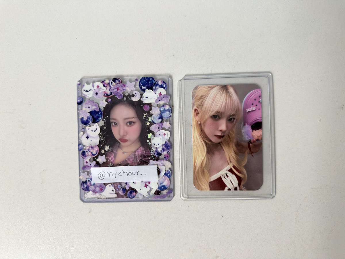 nyzhour_'s tweet photo. 🌸 vendo/venda - photocard karina crocs 🪻

- 400 reais + frete
- não aceito trocas
- mando vídeos e fotos no pv
- envio rápido!!
- ainda não tenho feedbacks, pois é a minha primeira venda :( https://t.co/urhXagUM5G