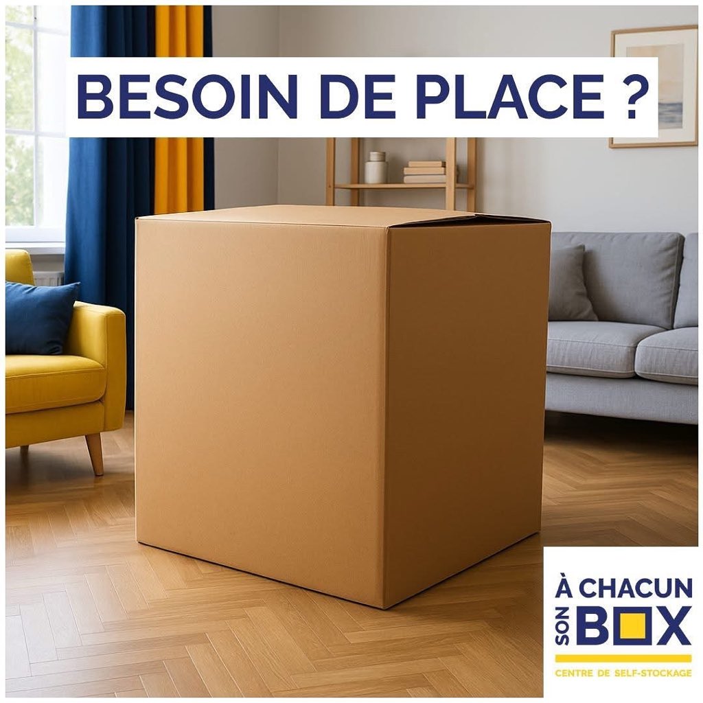 📦➡🏠
Parfois, vos cartons arrivent avant vos clés…

Le box, c’est l’étape intermédiaire qui rend le déménagement plus léger et plus simple. ✨

👉 Avec A Chacun Son Box Caudan et Rezé, déménagez sereinement.

#Déménagement #SelfStockage #BesoinDePlace #Stockage #AChacunSonBox